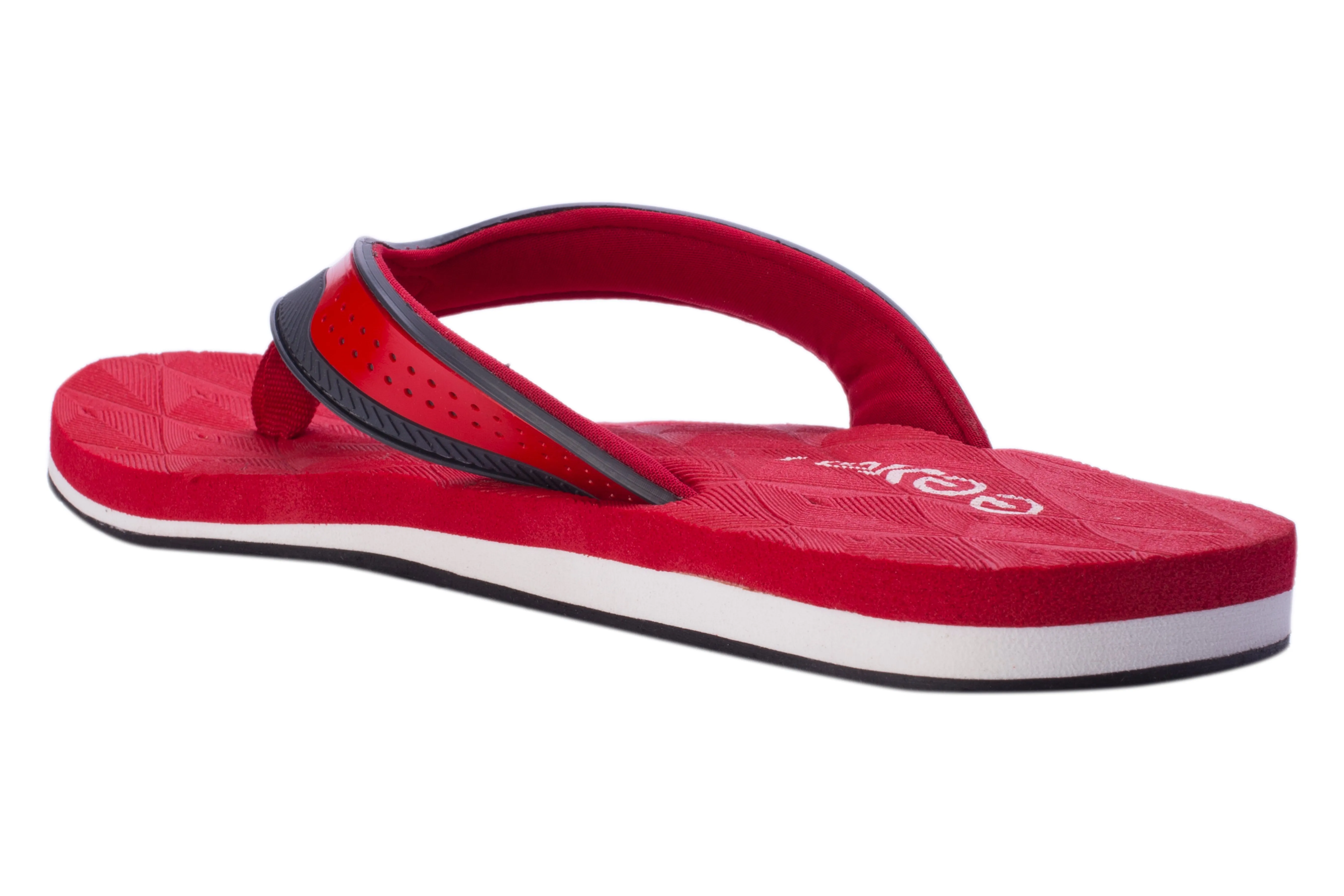 Eeken EFBG2023 Red Lightweight Flip Flops For Men