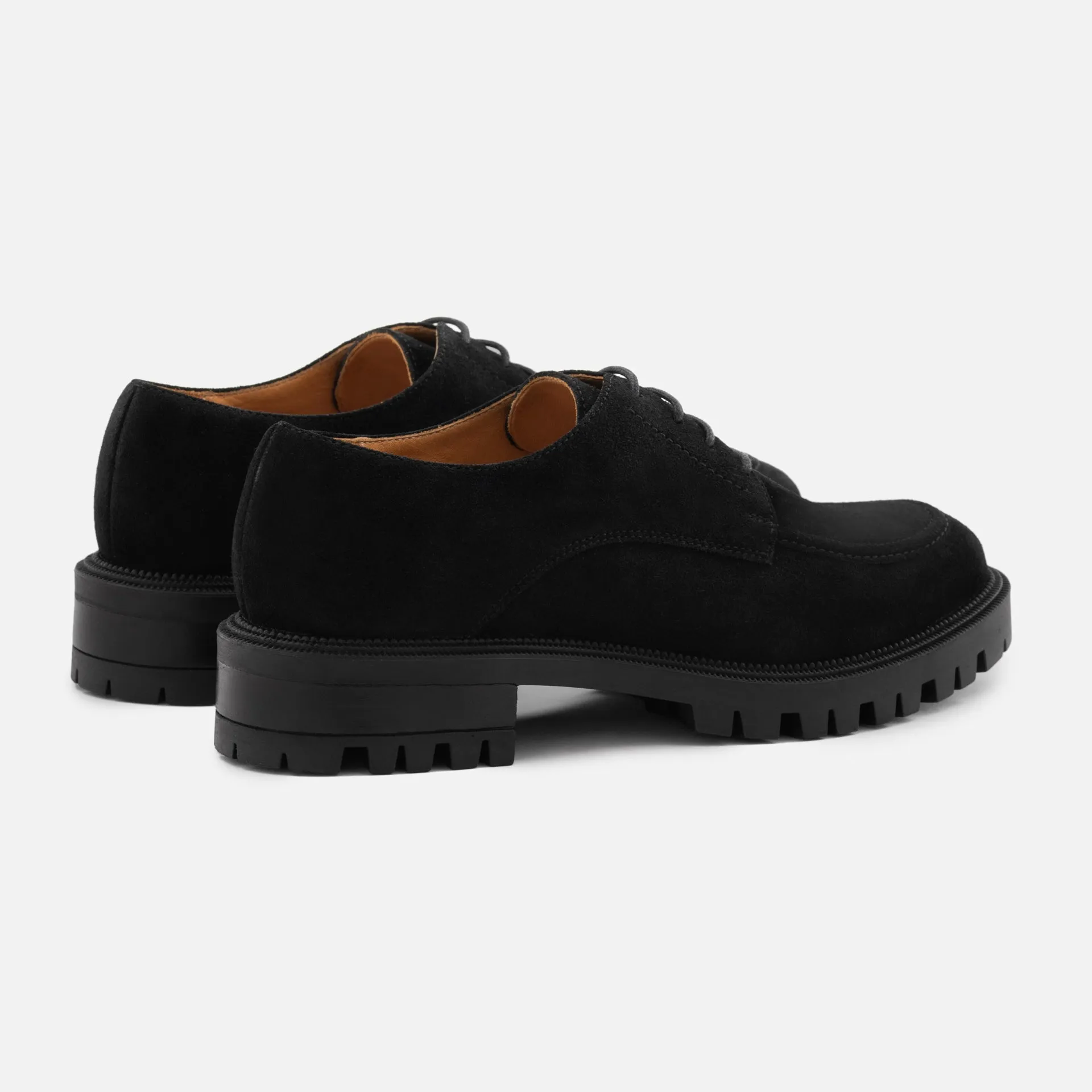 Emma Derby - Water Repellent Suede