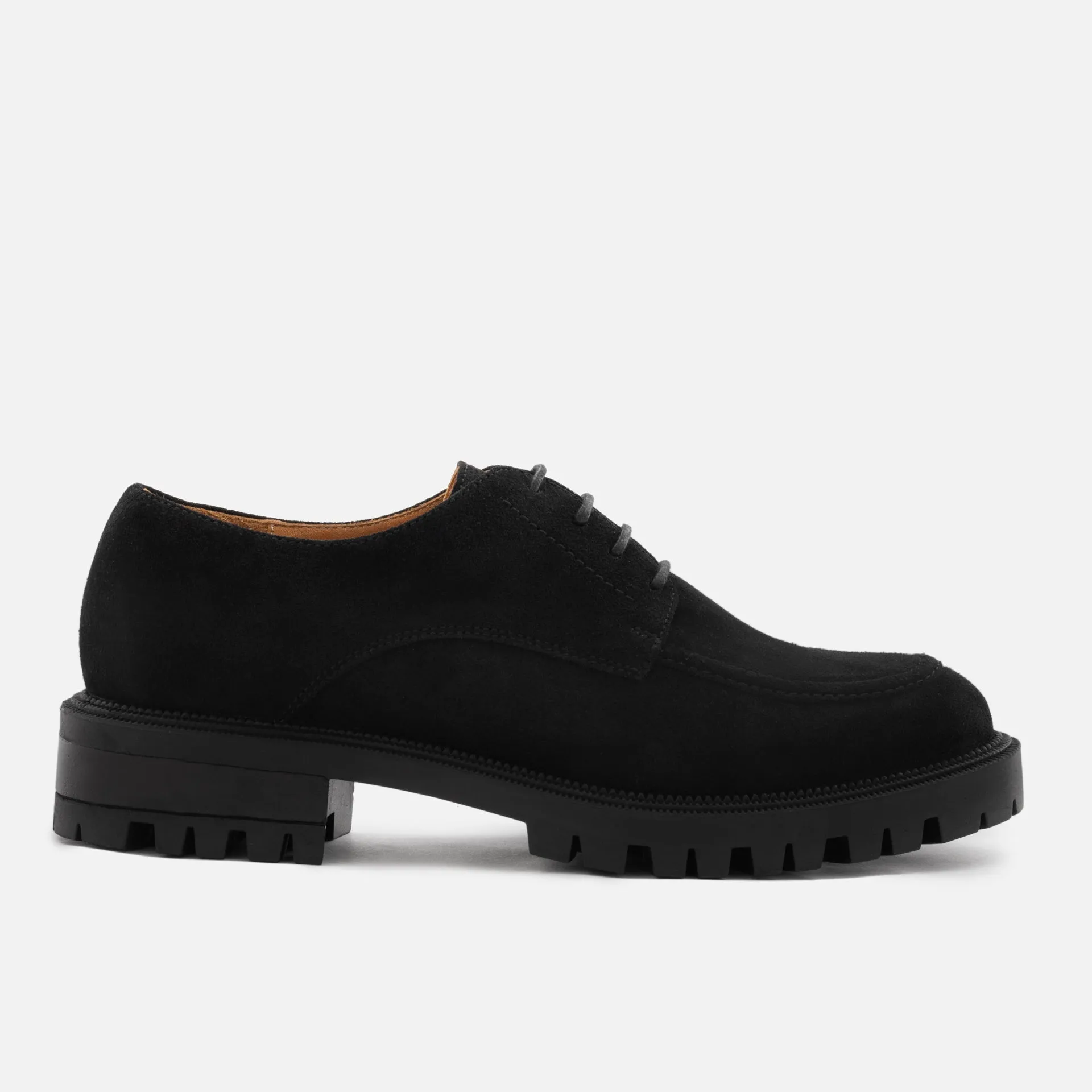 Emma Derby - Water Repellent Suede