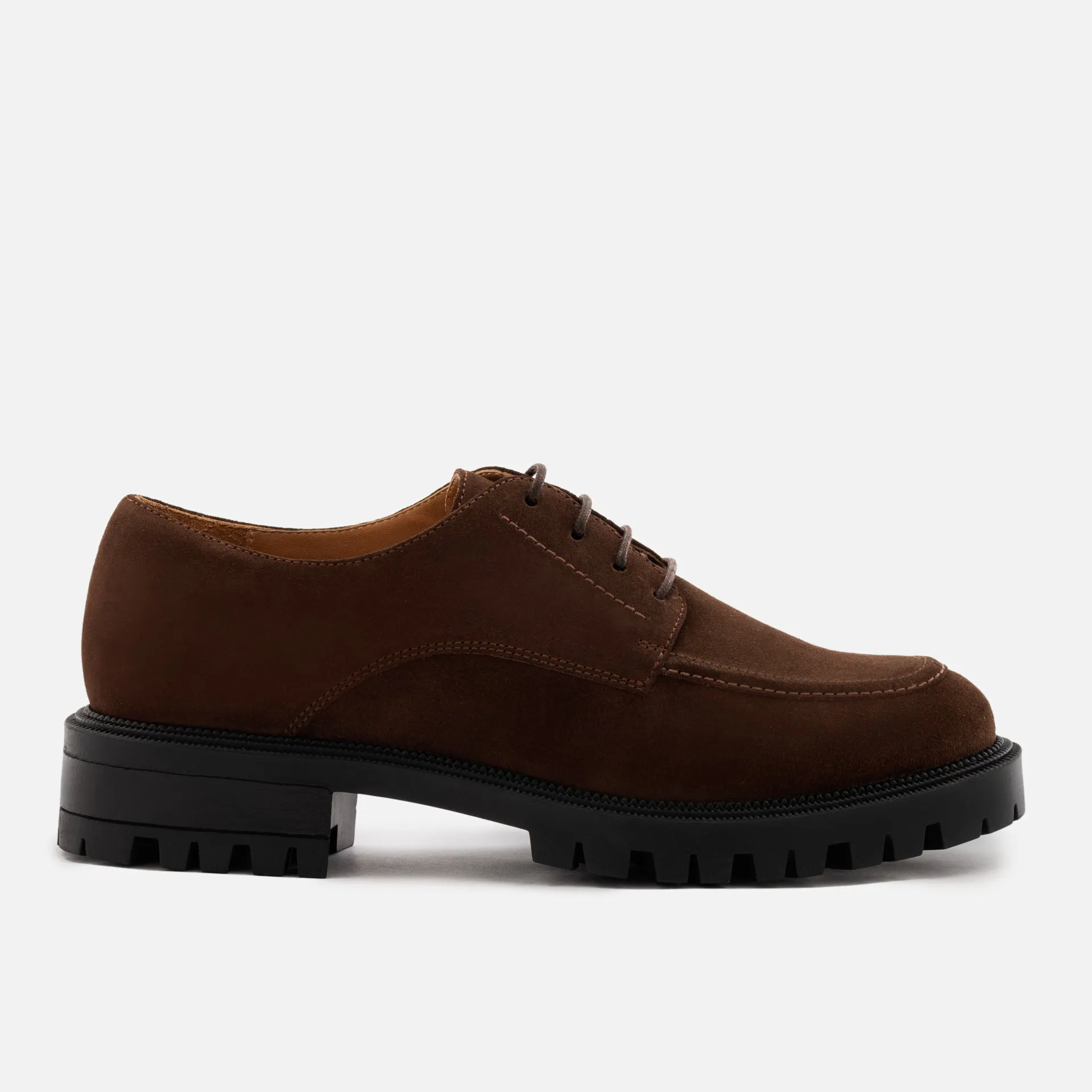 Emma Derby - Water Repellent Suede