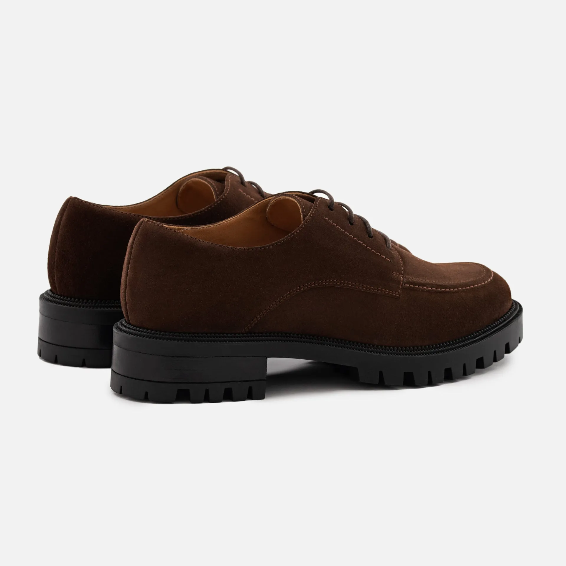 Emma Derby - Water Repellent Suede