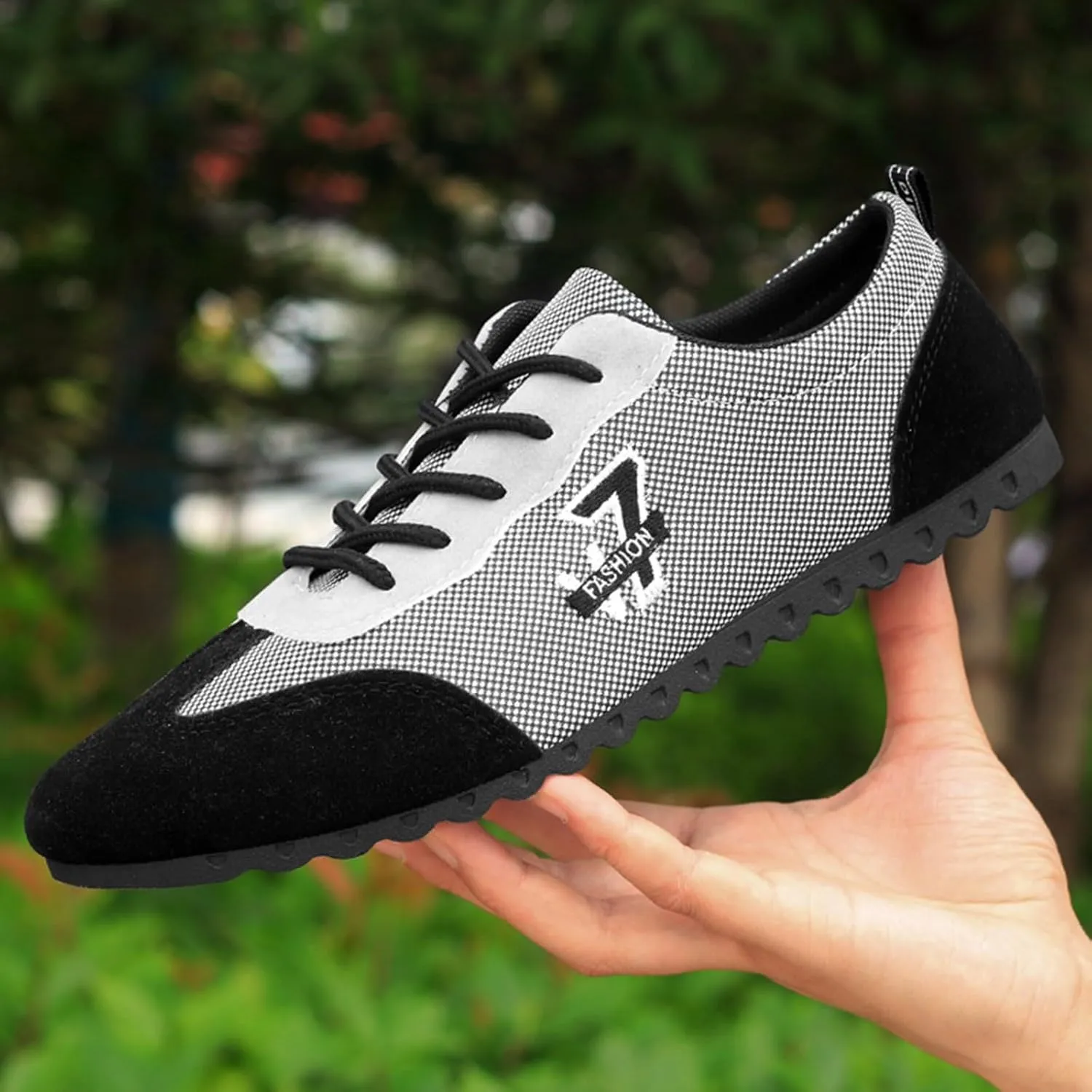 Fashion All Season Men Casual Shoes Flat Non Slip Sole Lace Up Breathable and Comfortable Mens Boots Tan Shoes
