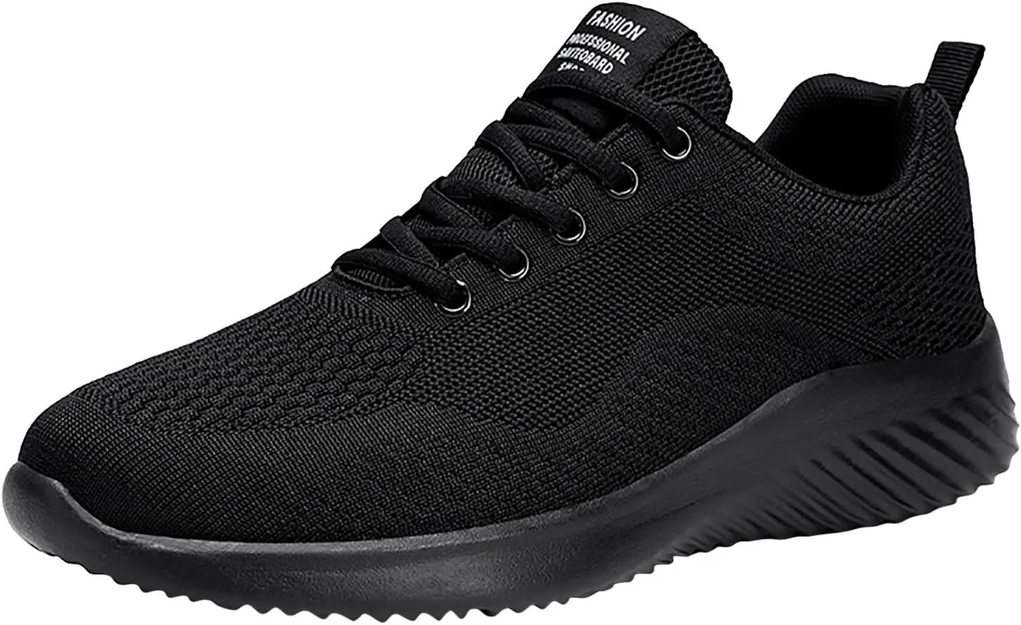 Fashion Men Mesh Mountaineering Casual Sport Shoes Lace Up Solid Color Running Breathable Soft Bottom Shoes Men Sneaker