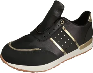 Fashion Platform Walking Shoes for Women Casual Orthotic Arch Support Non Slip Wedge Tennis Sneakers Plain Work Shoe