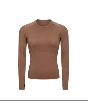 Fearless Club Inspire Long Sleeve Top - Chocolate
