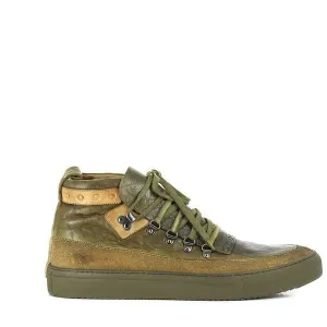 Forte W172122 Military Green High-Top Sneakers