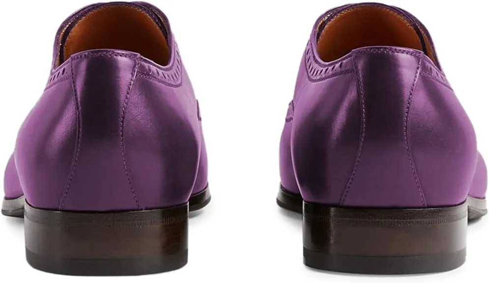 FOWT Men Fashion Cap Toe Low Heel Oxford Lace Up Casual Daily Walking Shoes Size 4-16 US