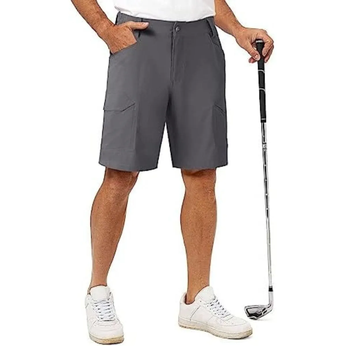 FREEKITE Men's Quick Dry Ripstop Tactical Work Shorts w/ Pockets
