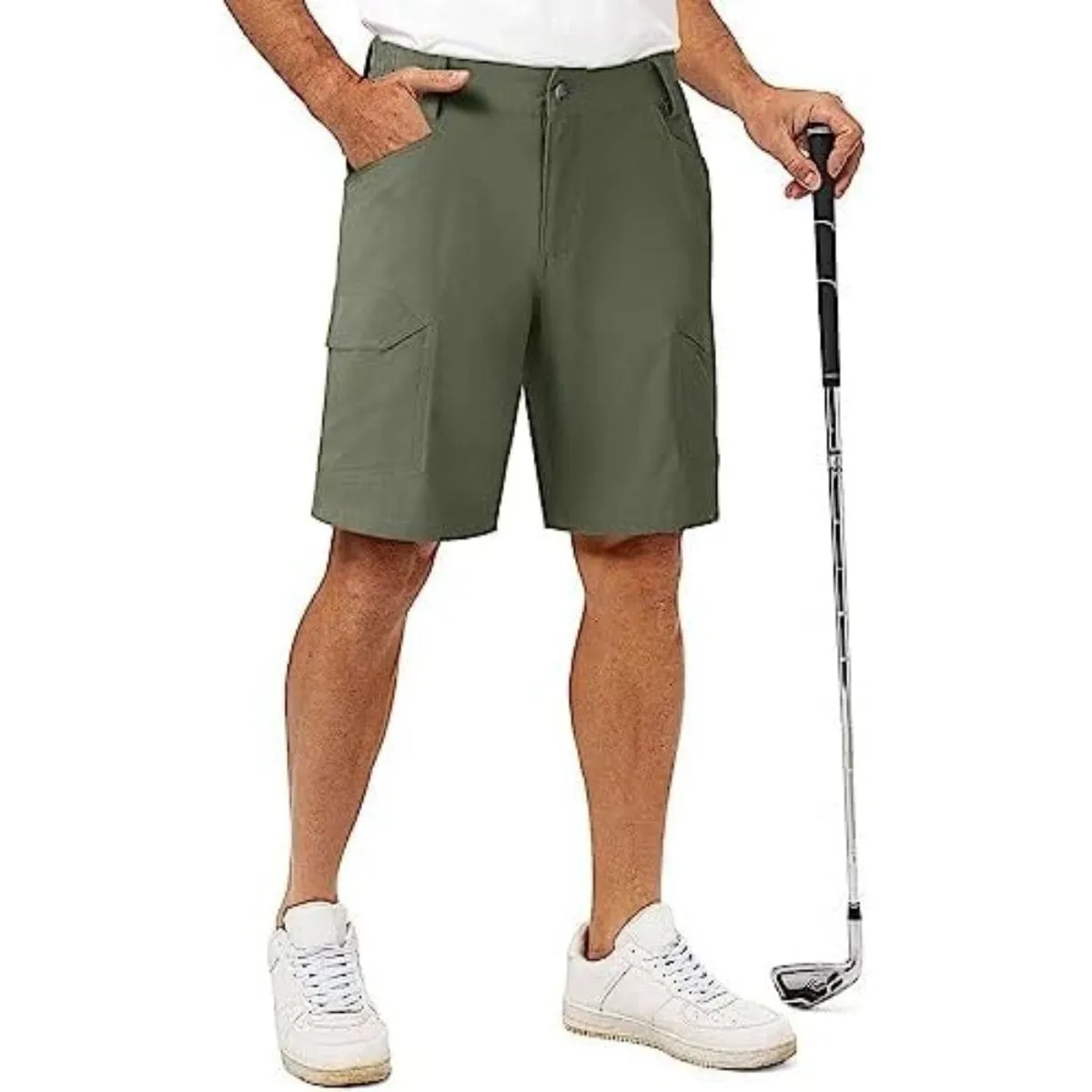 FREEKITE Men's Quick Dry Ripstop Tactical Work Shorts w/ Pockets