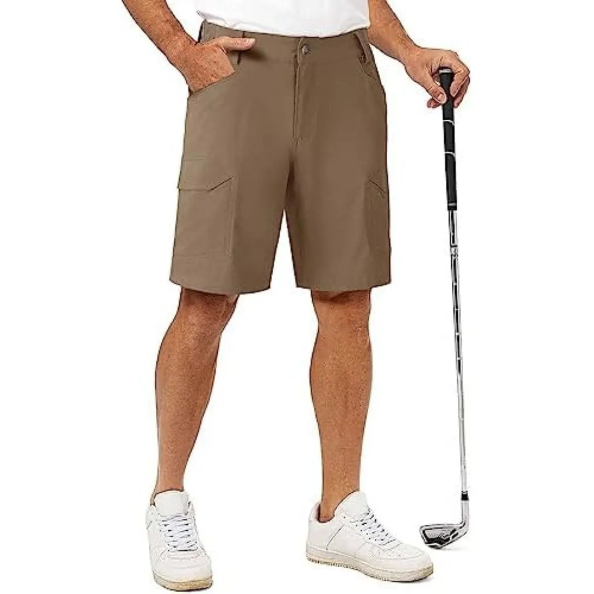 FREEKITE Men's Quick Dry Ripstop Tactical Work Shorts w/ Pockets