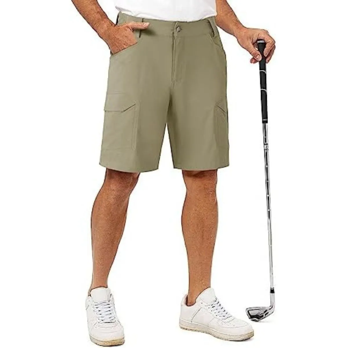 FREEKITE Men's Quick Dry Ripstop Tactical Work Shorts w/ Pockets