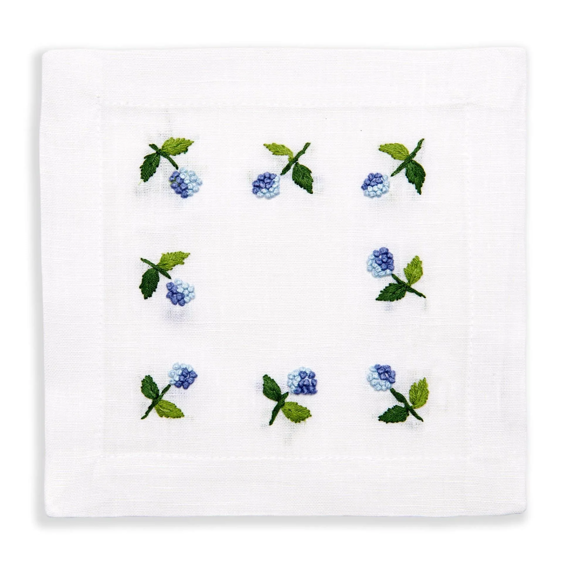 French Mum Cocktail Napkins Set of 4
