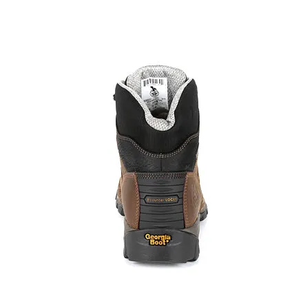 Georgia Men's 6" Eagle One Waterproof Work Boot - Brown GB00312