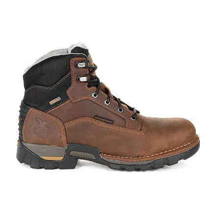 Georgia Men's 6" Eagle One Waterproof Work Boot - Brown GB00312