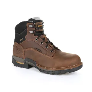 Georgia Men's 6" Eagle One Waterproof Work Boot - Brown GB00312