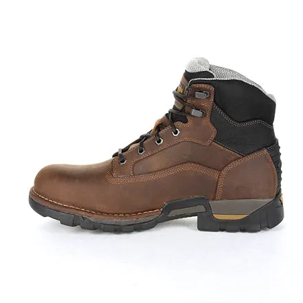 Georgia Men's 6" Eagle One Waterproof Work Boot - Brown GB00312