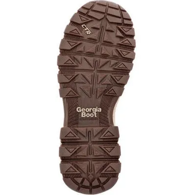 Georgia Women's Eagle Trail 5" Waterproof Alloy Toe Hiker Boot -Brown- GB00556