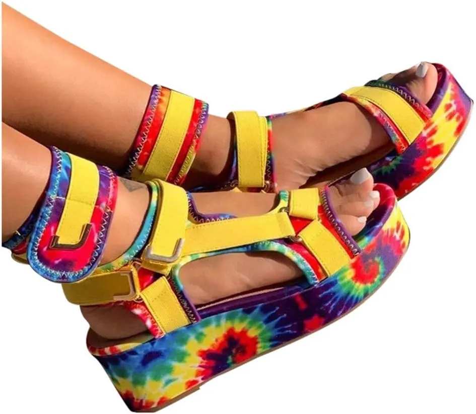 Gibobby Womens Espadrilles Sandals Wedge,Women's Platform Sandals Espadrille Wedge Ankle Strap Studded Open-Toe Sandals