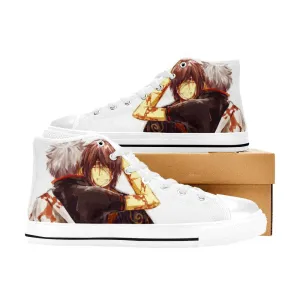 Gintama Gintoki Shoes High Top Sneakers for Kids and Adults