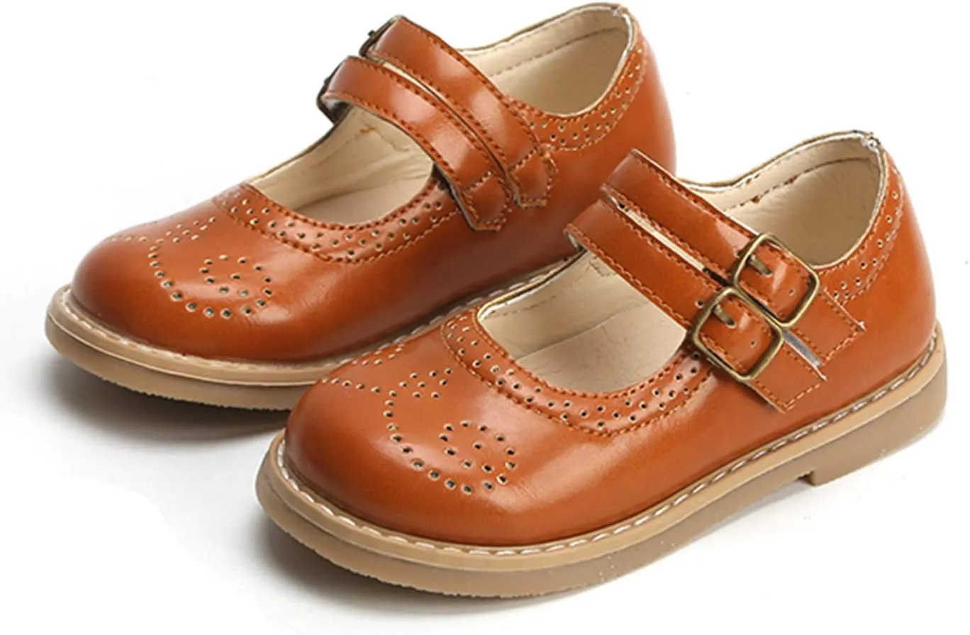 Girl Cute Comfort Oxfords Shoes Mary Jane Flats Princess Dress Shoes Princess Dress Shoes Toddler Little Kid