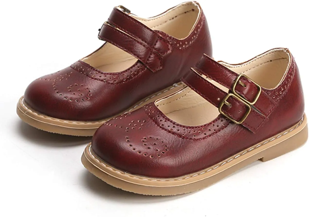 Girl Cute Comfort Oxfords Shoes Mary Jane Flats Princess Dress Shoes Princess Dress Shoes Toddler Little Kid
