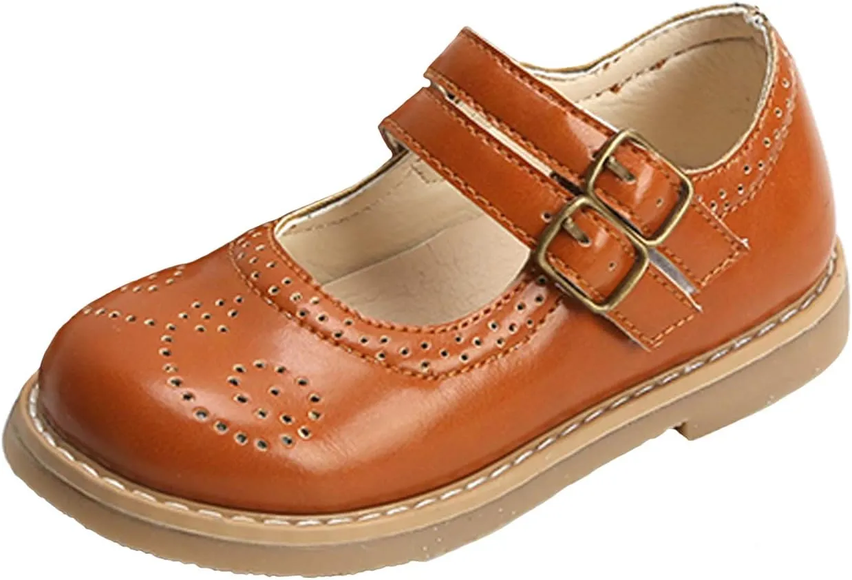 Girl Cute Comfort Oxfords Shoes Mary Jane Flats Princess Dress Shoes Princess Dress Shoes Toddler Little Kid