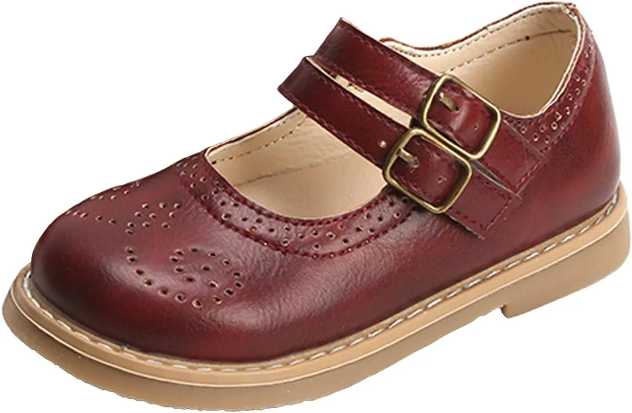 Girl Cute Comfort Oxfords Shoes Mary Jane Flats Princess Dress Shoes Princess Dress Shoes Toddler Little Kid