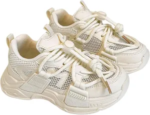 Girls Running Shoes Toddler Kids Sneakers for Boys Girls Running Tennis Shoes Lightweight Breathable Sport Athletic Big