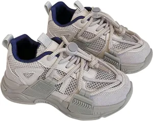 Girls Running Shoes Toddler Kids Sneakers for Boys Girls Running Tennis Shoes Lightweight Breathable Sport Athletic Big