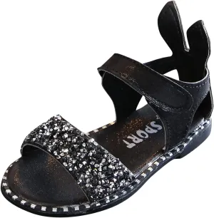 Girls Shoes Size 4 Big Girls Toddler Pearl Girl Dress Shoes Sandals Girl Ballet Carpet Slippers for Girls