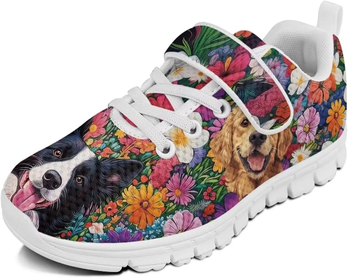 Girls Tennis Shoes Kids School Sneakers Trendy Running Athletic Shoes