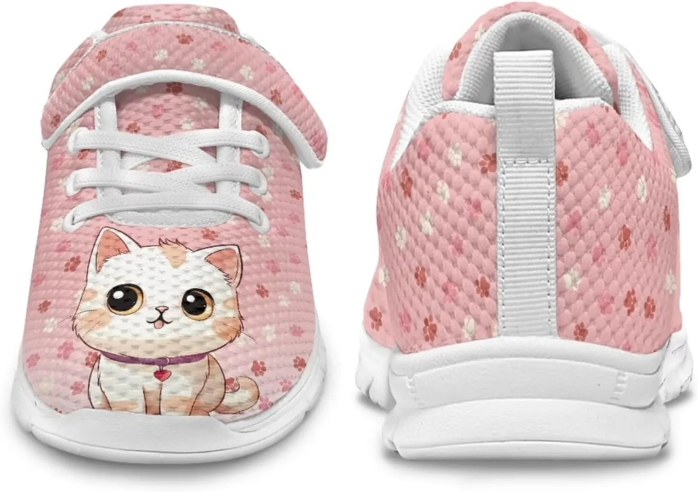 Girls Tennis Shoes Kids School Sneakers Trendy Running Athletic Shoes