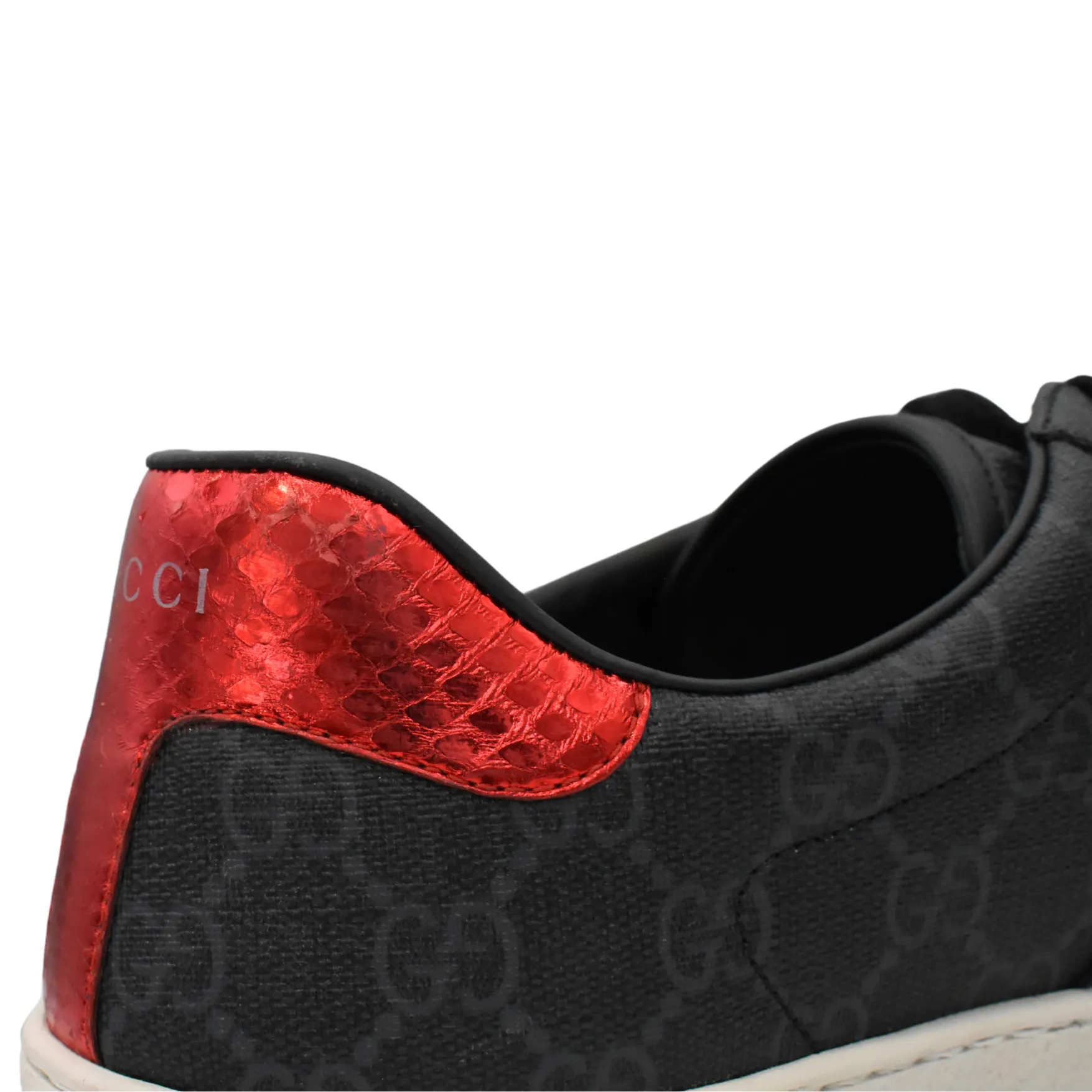 Gucci 'Ace' Monogram Sneakers - Men's 10
