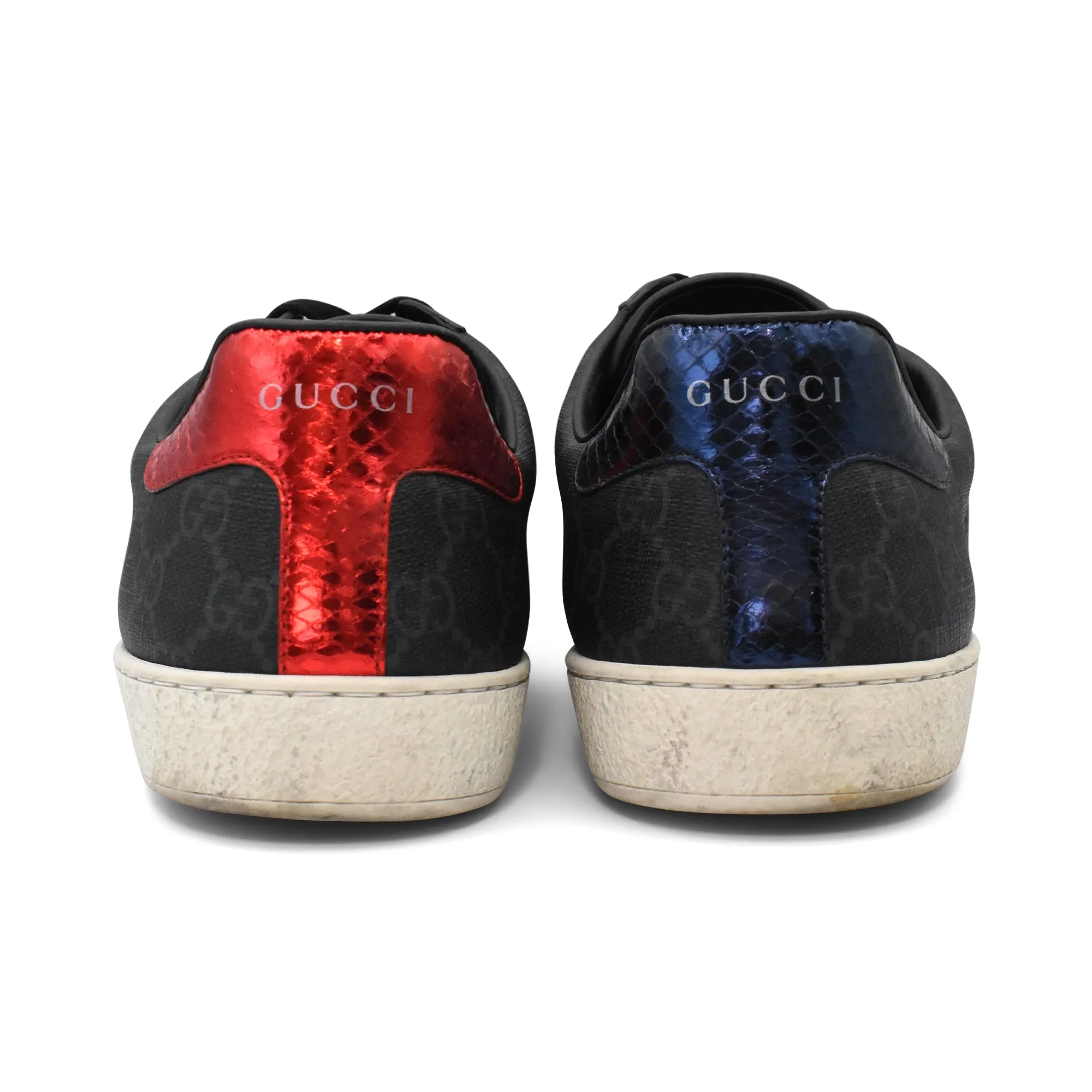 Gucci 'Ace' Monogram Sneakers - Men's 10