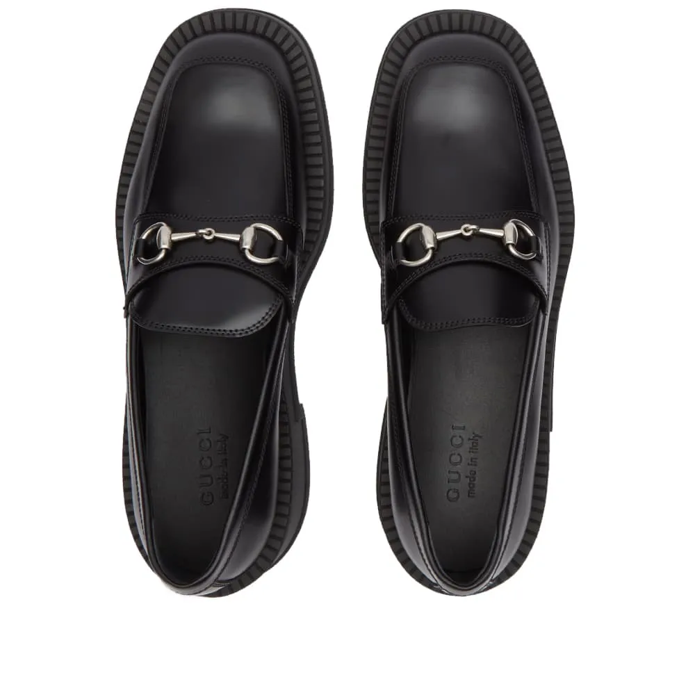 Gucci Genk Chunky Loafer Moccasins