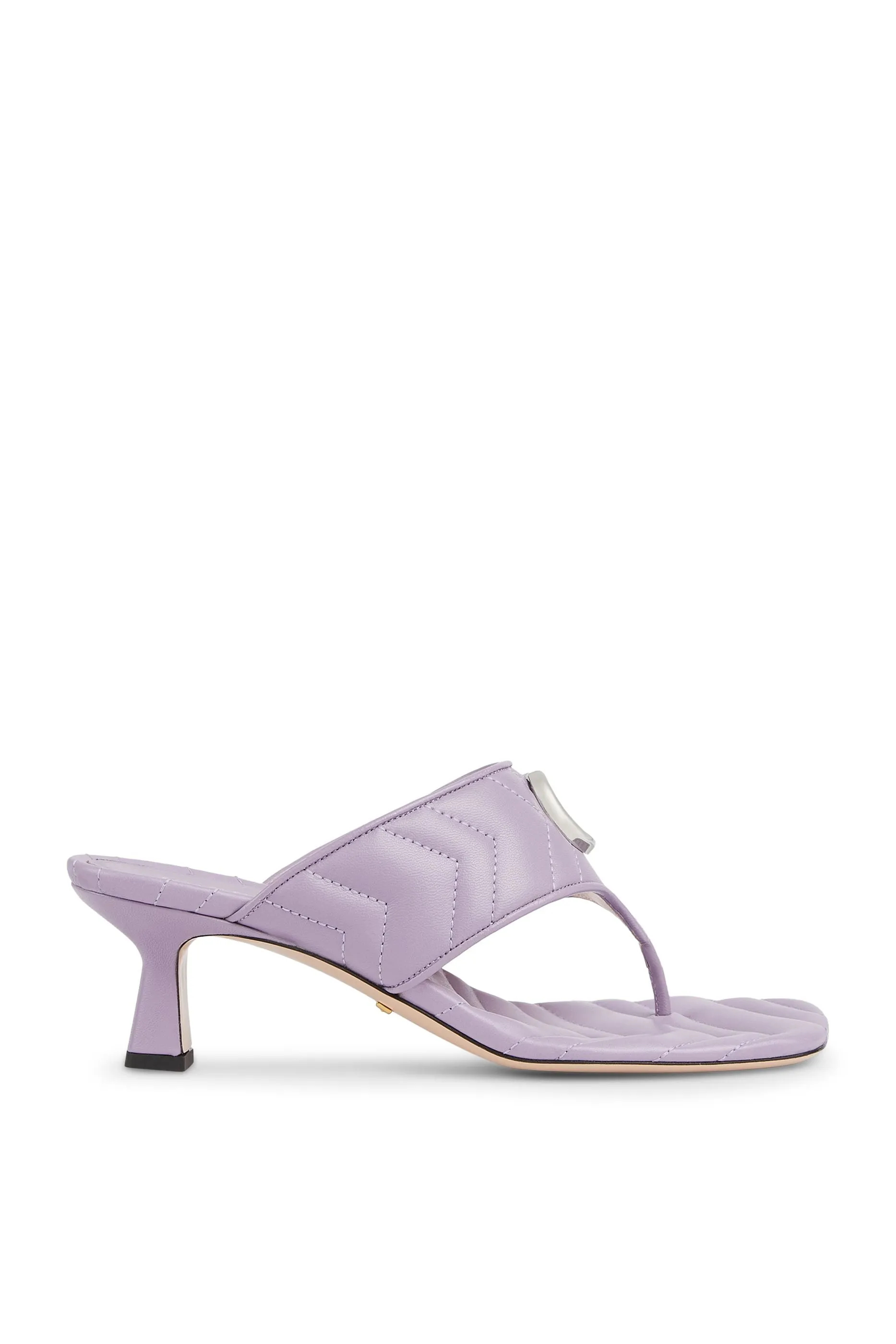 Gucci GToe High Heeled Sandals Purple