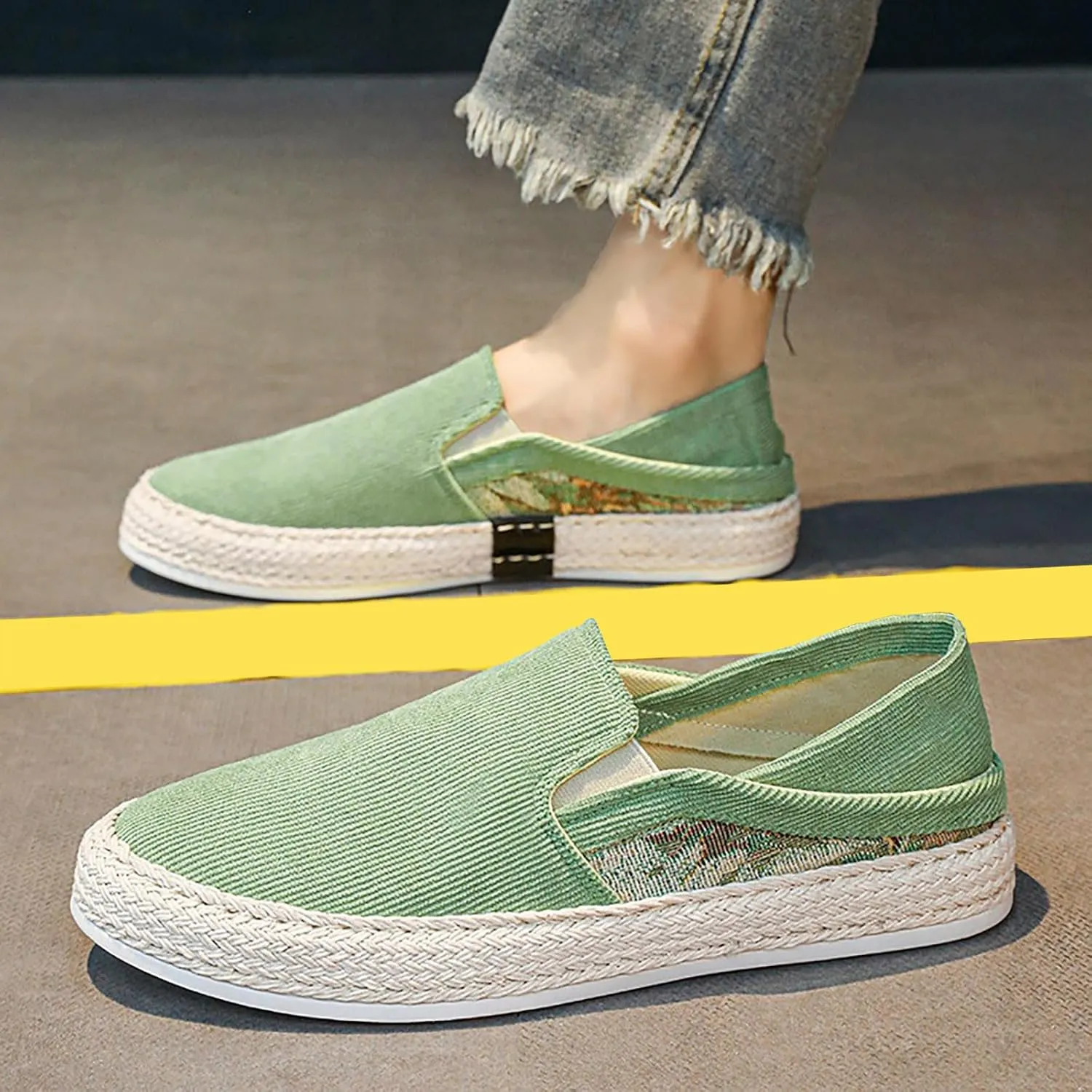 Half Drag Men's Summer 2025 New Use Board Shoes Men's Models A Footstool Single Casual Walking Shoes