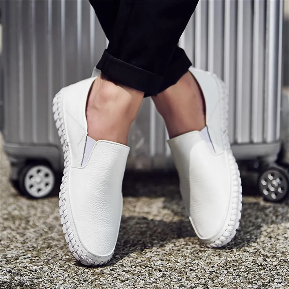 Handmade Leather Men's Loafers Moccasin Driving Shoes Slip on Soft Flats Shoes Men's Casual Shoes