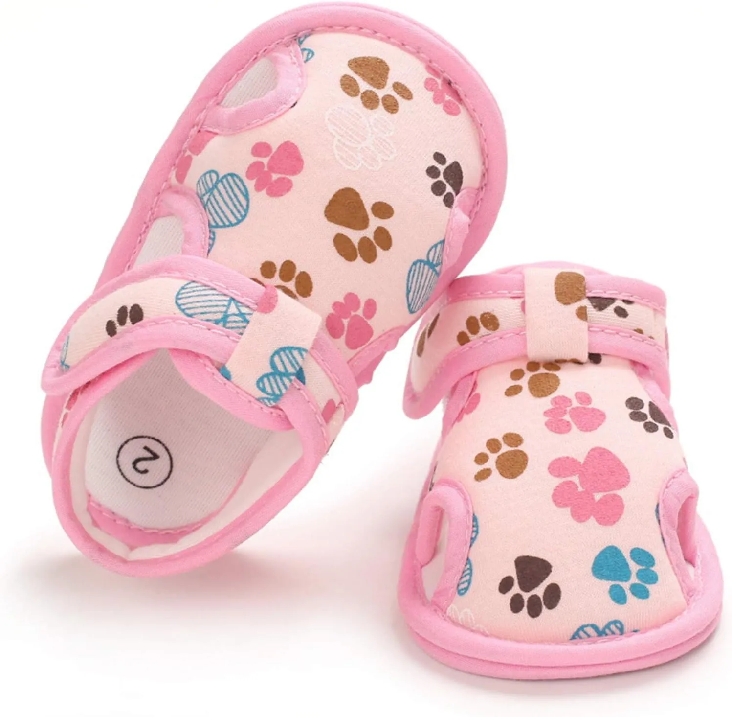 Hard Sole Shoes for Baby Girl Kids Cartoon Cute Girls Non-Slip Boys Cotton Shoes Toddler Baby Walking First Baby Shoes Toddler Running Shoes Size 3