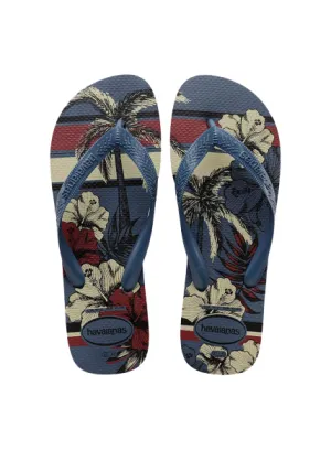 HAVAIANAS ALOHA - INDIGO BLUE