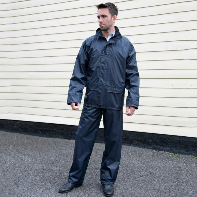Heavy Duty Breathable Men's Outdoor Rain Suit