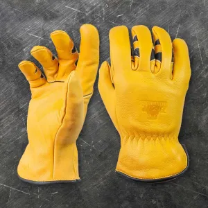 Heavy Duty Leather Cowhide Driver Gloves - HD361