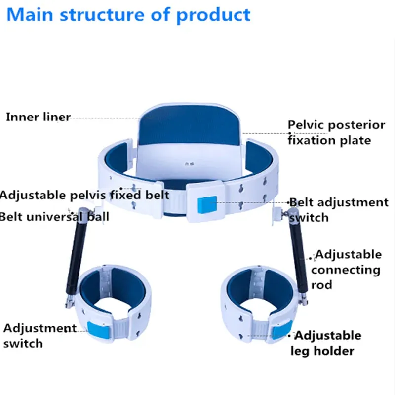 High Quality Patient Medical Standing Walker for Disabled People Walking Assisted Rehabilitation of Stroke Hemiplegia
