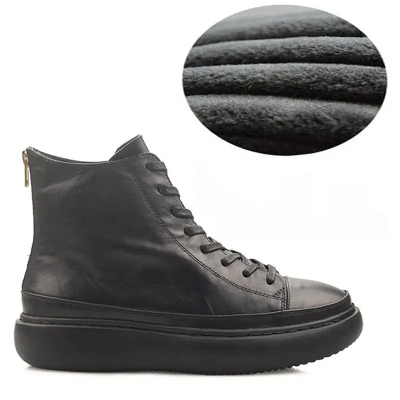 High Top Ankle Boots
