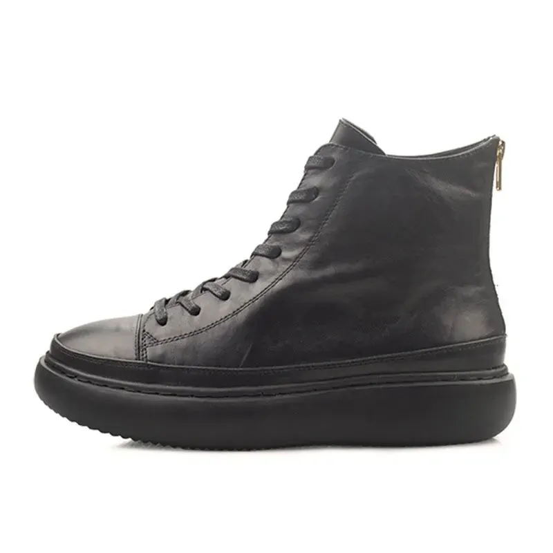 High Top Ankle Boots
