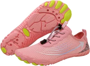 Hike Barefoot Footwear Womens Men Unisex Breathable & Non-Slip Athletic Wide Toe Water Shoes Hiking Swim Outdoor Beach Quick-Dry Aqua Pool Socks Surfing Exercise Adult Sock River Lake Kayaking