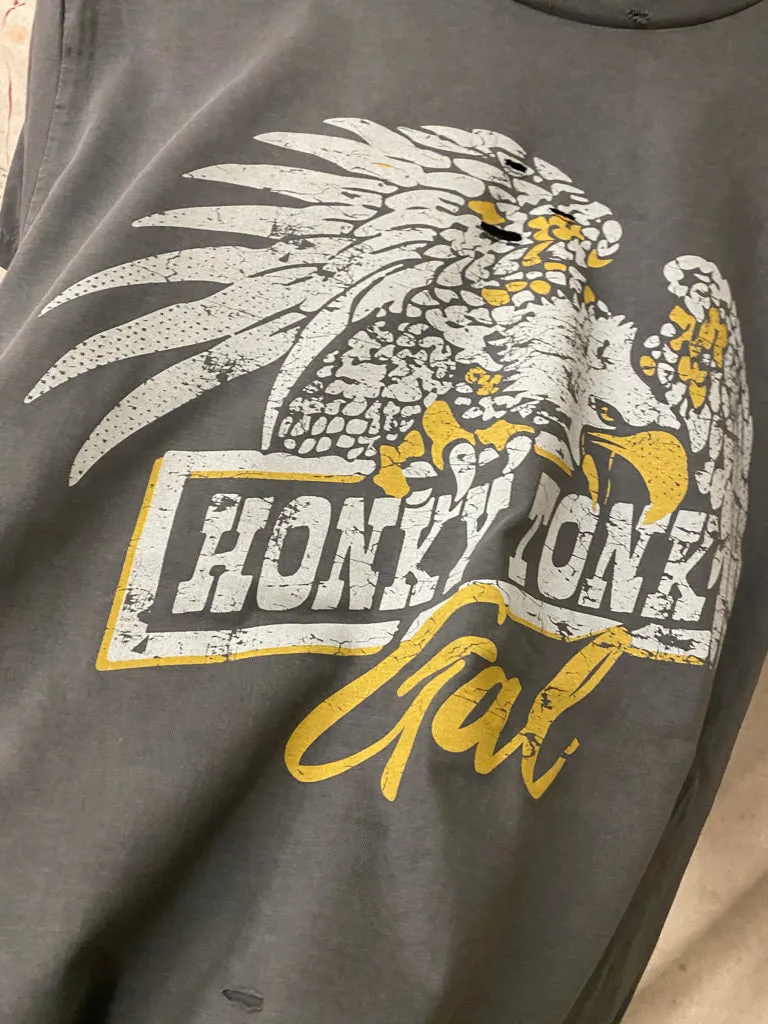 Honky Tonk Gal Distressed T-shirt