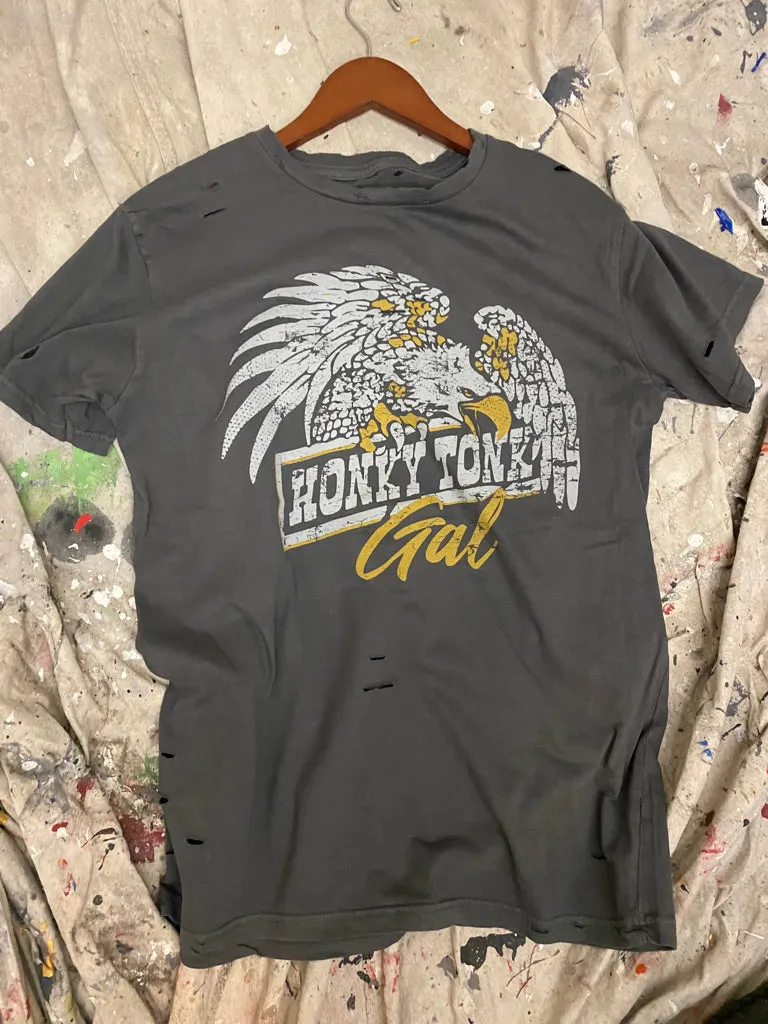 Honky Tonk Gal Distressed T-shirt