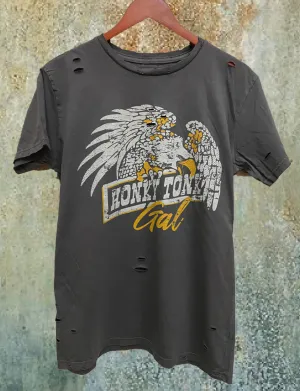 Honky Tonk Gal Distressed T-shirt
