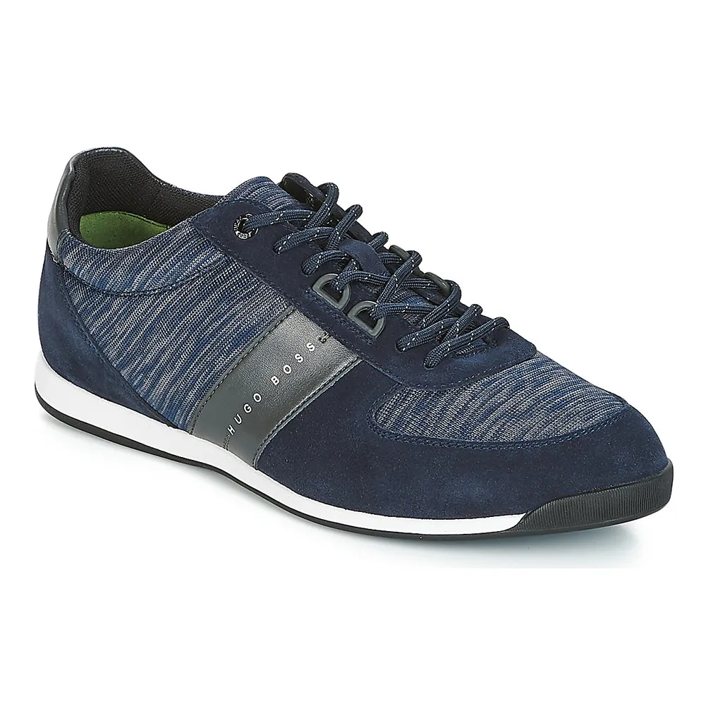 Hugo Boss Men's Maze Low Profile Knit Lace Up Fashion Sneakers